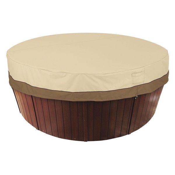 Classic Accessories Cover, Hot Tub, Round - 55-584-011501-00