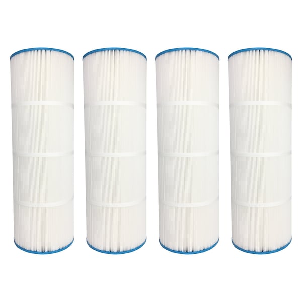 Zoro Select Pentair Clean and Clear Plus 3 Replacement Pool Filter 4 Pack Compatible PCC80/C-7470/FC-1976 - WP.PNC1976-4P