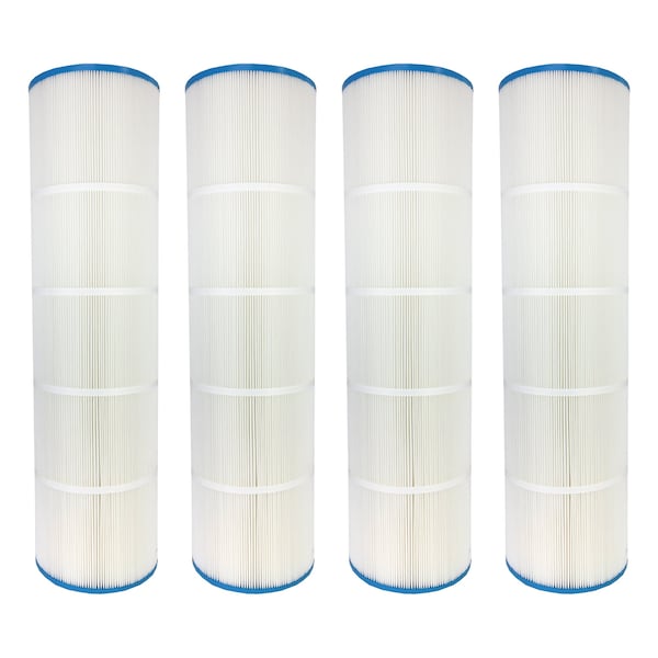 Zoro Select Pentair Clean and Clear Plus 4 Replacement Pool Filter 4 Pack Compatible PCC105/C-7471/FC-1977 - WP.PNC1977-4P