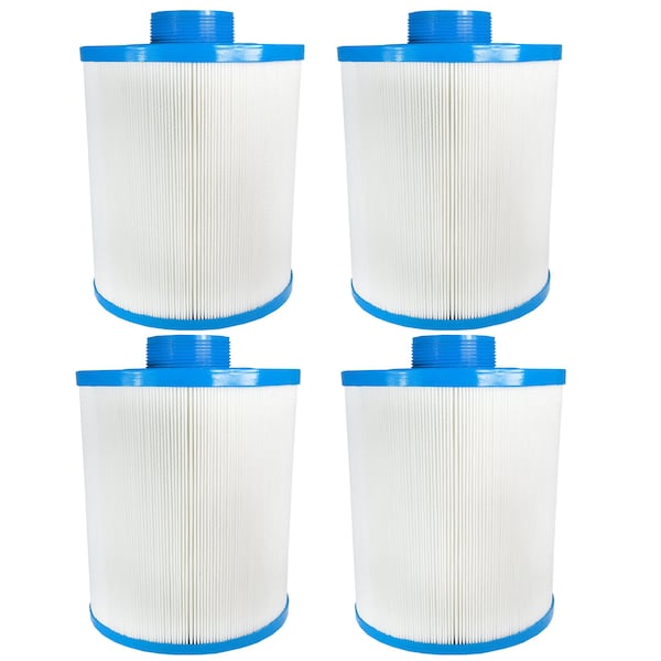 Zoro Select Artesian 6 inch Diameter Replacement Spa Filter Compatible Cartridge PAS40-F5/6CH-352/FC-0312 - WS.ARS0312-4P