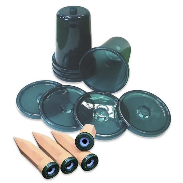 Bio Green Bio Green HCP-S4 6.7 x 18.1 in. Watering System Hydro Cup - Set of 4 - HCP-S4