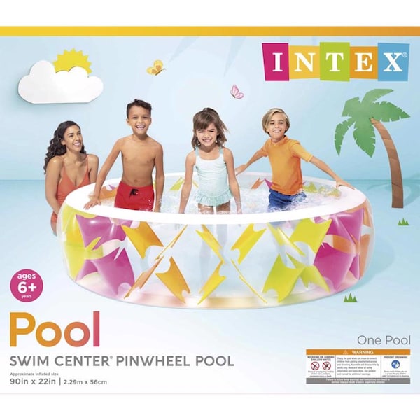 Intex Intex 204 gal Inflatable Pool 22 in. H X 90 in. D - 56494EP