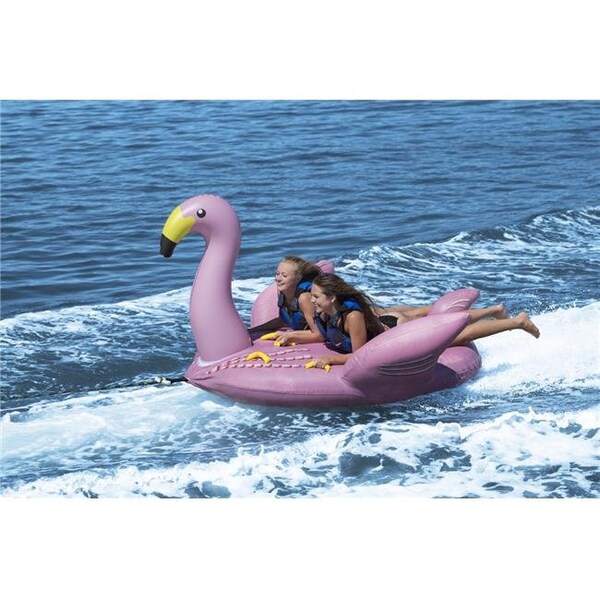 Swimline SwimLine 22302 Lay-On Flamingo Towable - 22302