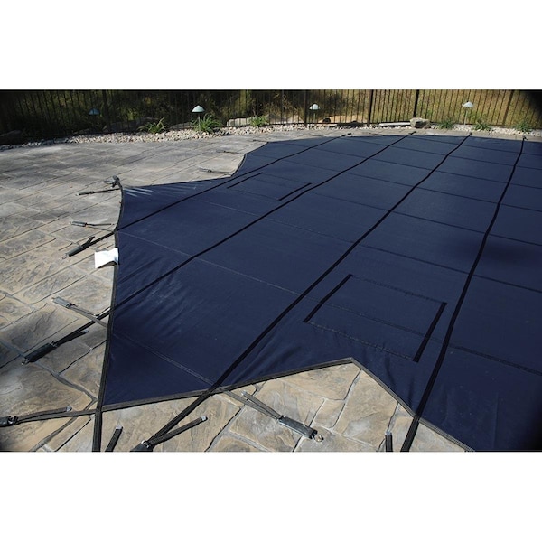 Powerplay 18 x 36 ft. Mesh Safety Cover; Blue - PO985387