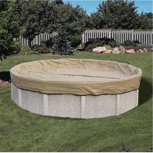 Strike3 16 x 24 ft. Armor Kote Above Ground Winter Pool Cover - Round - ST3372584