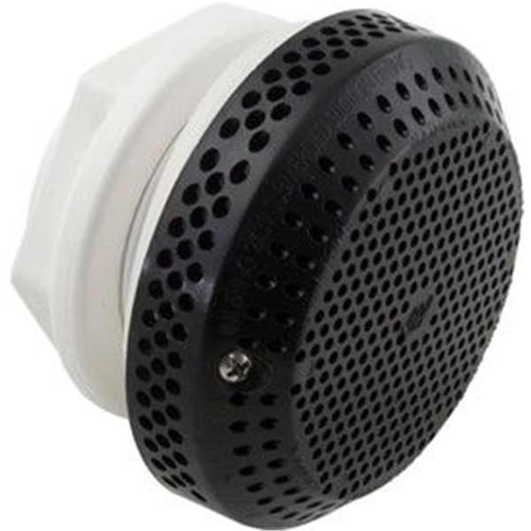 Handson 3.75 in. dia. Cover Hi-Flow Suction VGB Assembly & 1.5 in. S Standard Nut - Black - HA1188633
