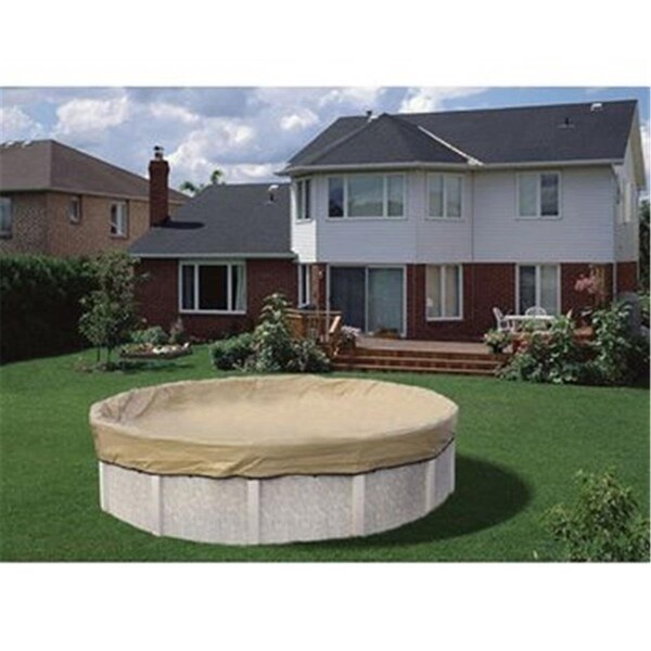 Kitchen&Love Cucina&Amore Hinspergers  16 x 32 ft. Armor Kote Above Ground Winter Pool Cover - Round - AK1632OV4