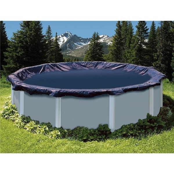 Swimline Swimline S1220OV 12 x 20 ft. Oval Deluxe Winter Cover; Blue & Black - S1220OV