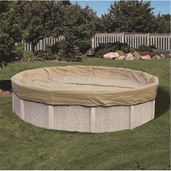 Strike3 18 x 34 ft. Armor Kote Winter Cover Pool Cover - Round - ST2546387