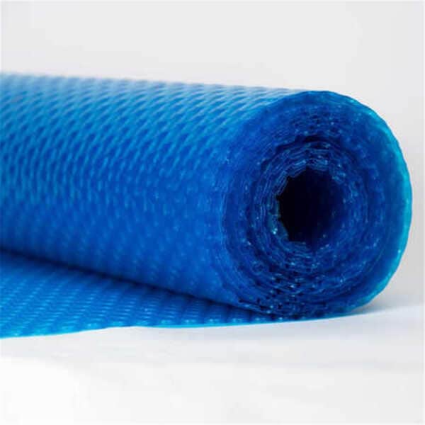 Olympian Athlete 27 ft. 8-mil Round Solar Blanket for Above Ground Pools, Blue - OL2119120