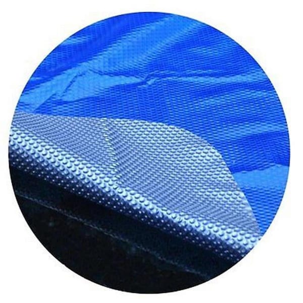 Midwest Canvas Mid-West Canvas  16 ft. Space Age Round Above Ground Solar Cover, Blue - MW16HVY