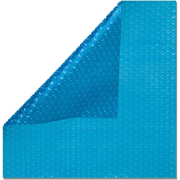 Superjock 18 x 38 in. Rectangle Heavy Pool Solar Cover Blanket, Blue & Silver - SU2546119
