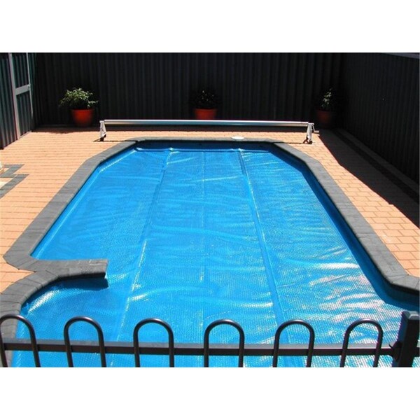 Perfectpitch 16 ft. Round Heat Wave Solar Blanket Swimming Pool Cover, Blue - PE23515