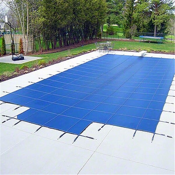 Kento Gear Yard Guard Deck-Lock Mesh Safety Cover - Blue - 16 x 32 ft. - KE2842303
