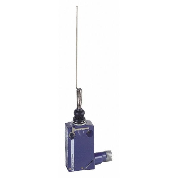Interruptor de límite Telemecanique Sensors, Resorte de gato, Palanca oscilante, 1NC/1NO, 3A @ 240V CA, Ubicación del actuador: Parte superior - XCMD2106M12.