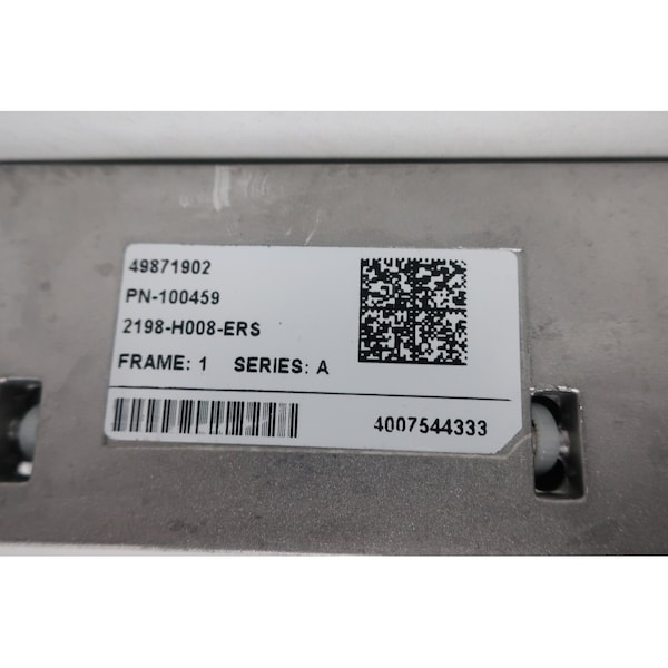 Allen Bradley Kinetix 5500 195-264/324-528V-AC 0-460V-AC 3Ph Servo Drives and Amplifier - 2198-H008-ERS

Amplificadores y servo drives de 3 fases Allen Bradley Kinetix 5500 195-264/324-528V-AC 0-460V-AC - 2198-H008-ERS