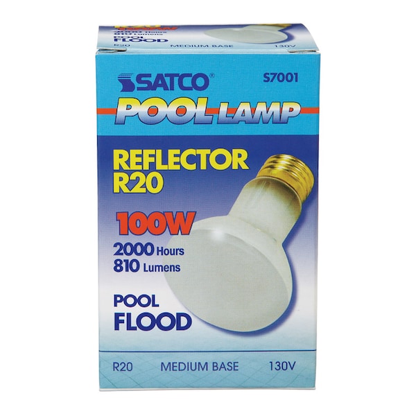 Satco Satco 100 W R20 Floodlight Incandescent Bulb E26 (Medium) Soft White 1 pk - 7001