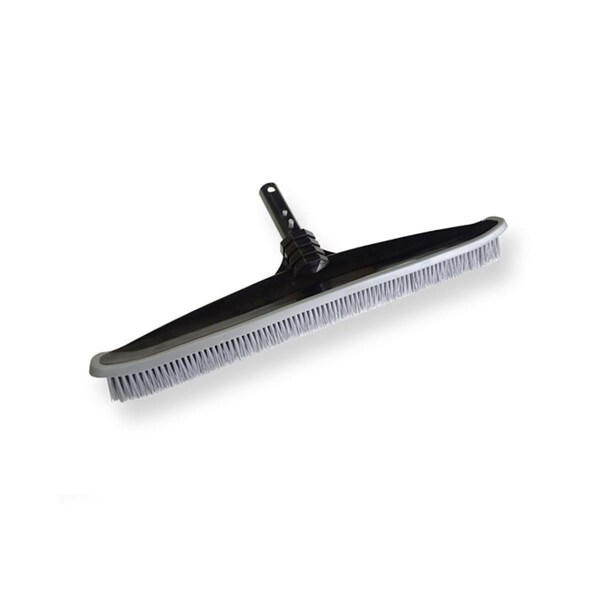 Jed 20 in. Deluxe Wall Brush with Bumper for Pool Accessories - PT265