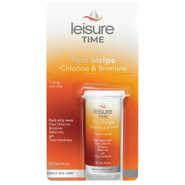 Hard Top Leisure Time Spa & Hot Tub Test Strips, 50 Count - HA3361435