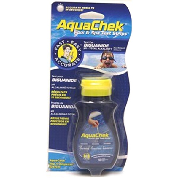 Hach Aquachek Biguanide Test Strip; Blue - AC561625