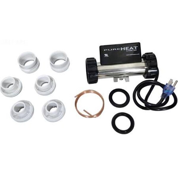 Hydro Quip 1.5 in. NEMA Cord Bath Heater In-Line with Pressure Switch - PH101-15UP