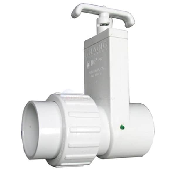 Magic Plastics 1.5 x 1.5 in. Union Uni-Body Slide Valve - 0516-15