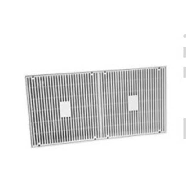 Neptune Benson 12 x 12 in. Lawson Sump & Grate  White - MLDSG1212WHT