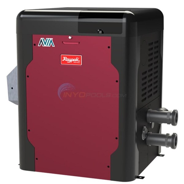 Raypak Digital Heater with NiTek Heat Exchanger 264000 BTU, Natural Gas - Low Nox - WiFi Ready - PR264AENN