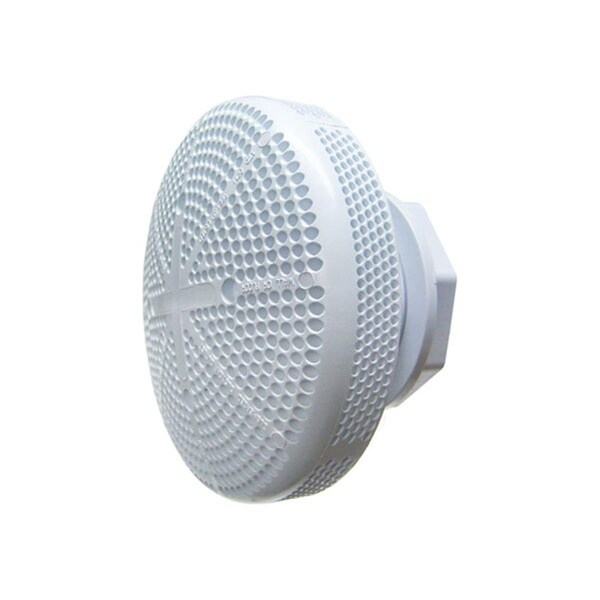 Custom Molded Products 2 in. 175 Gpm Fiberglass Main Drain, White - CMP25215000000