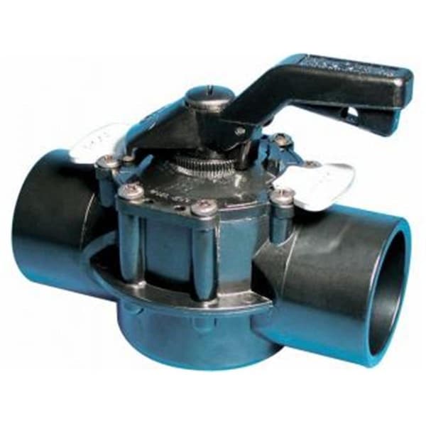 Handson 2 in. Socket TruSeal Diverter Valve, 2-Way Straight Assembly - HA2546397
