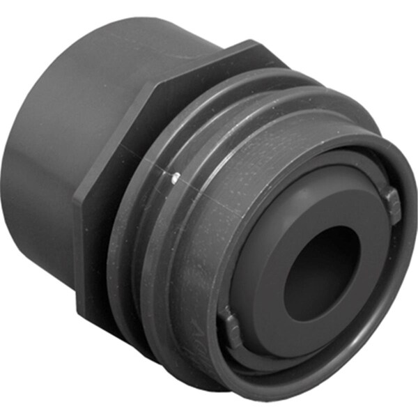 Aquastar 1.5 in. Flush Mount Return & Water Barrier with 0.75 in. Orifice; White - JE3101B