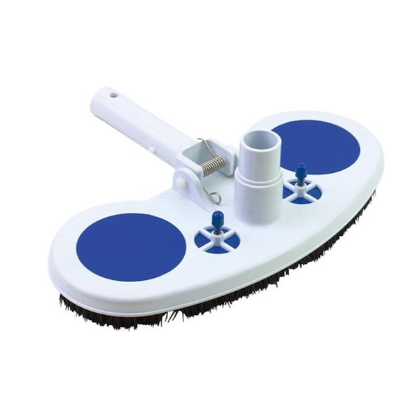 Perfectpitch Air-Relief Valve Swimming Pool Vacuum Head, Blue and White - 13 in. - PE72629