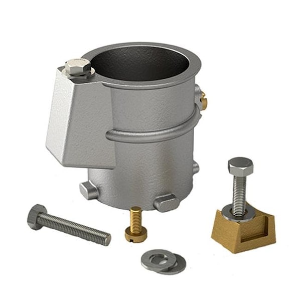 Perma-Cast Perma-Cast PS-3019-A 3 In. Deck Anchor Aluminum - PS3019A