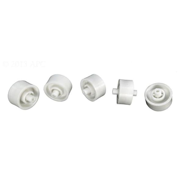 Track Usa Vacuum Head Wheels for Gunite Pool Buster Blaster - Set of 5 - TR713489