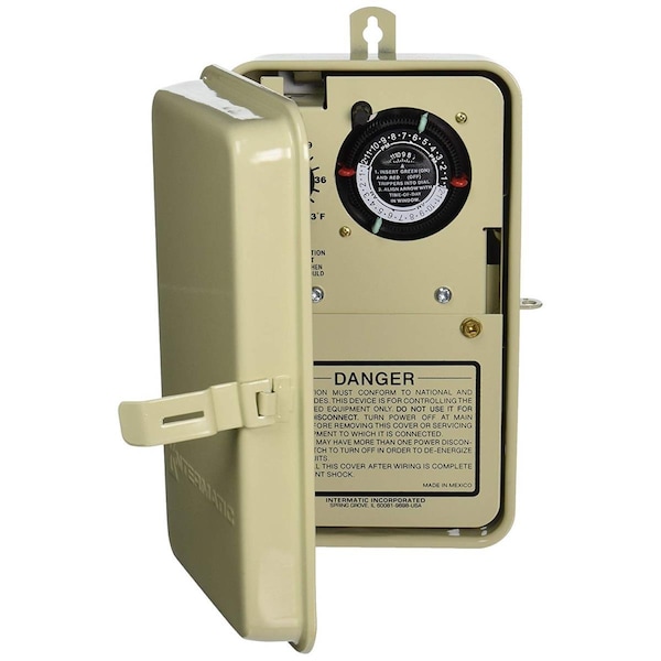 Intermatic 120-240V Freeze Protection Control Timer with Thermostat - IN35630