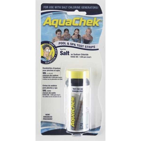 Hach Aquachek Salt Water Titrator Strips; White - AC561140A