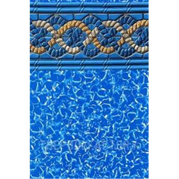 Swimline Swimline  12 x 17 x 52 in. Mystri Gold Unibead Above Ground Liner Oval - LI121752MGU