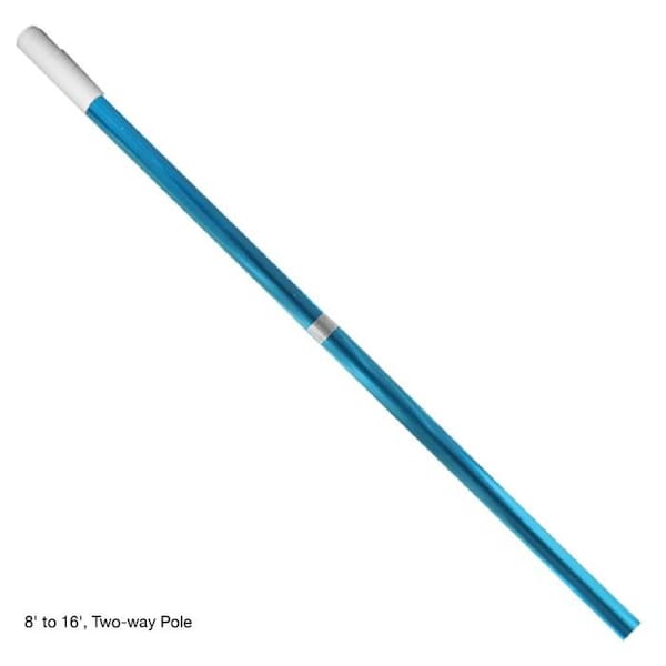 Kemp Usa Telescoping Swimming Pool Poles, 8' to 16' - 21-005-8-16