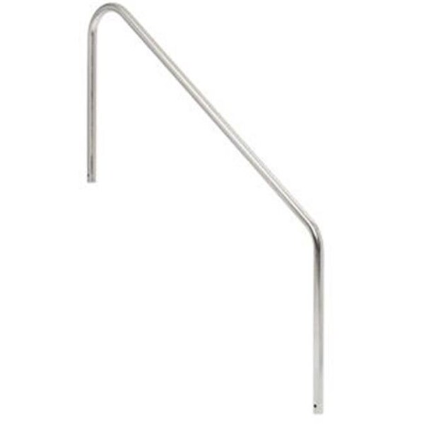 Sr Smith Sr Smith 2HR-5-049 2 Bend 5 ft. Handrail Stainless Steel - 304 Grade - 2HR-5-049