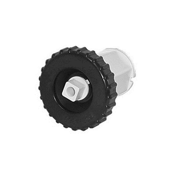 Handson 1 in. On & Off Valve Plunger Assembly, Black with Plunger & Cap - HA2654993