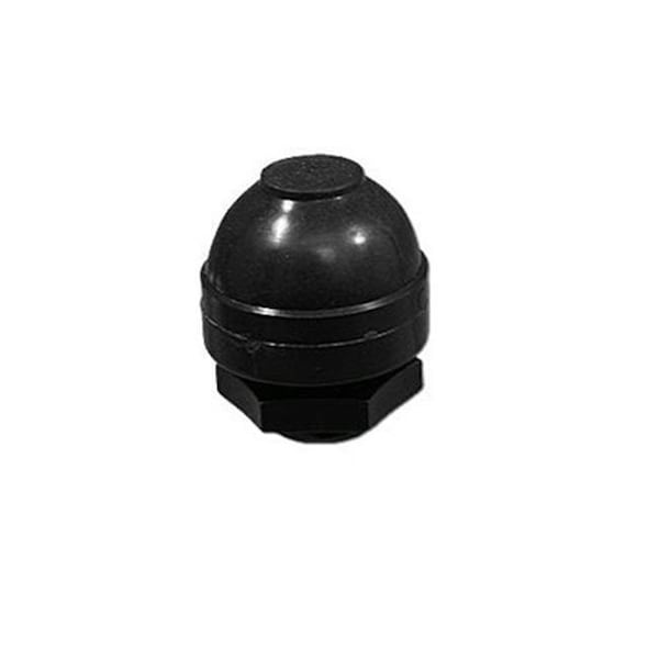 Pres Air Trol Pres Air Trol B460BA Threaded Air Button; Black - B460BA
