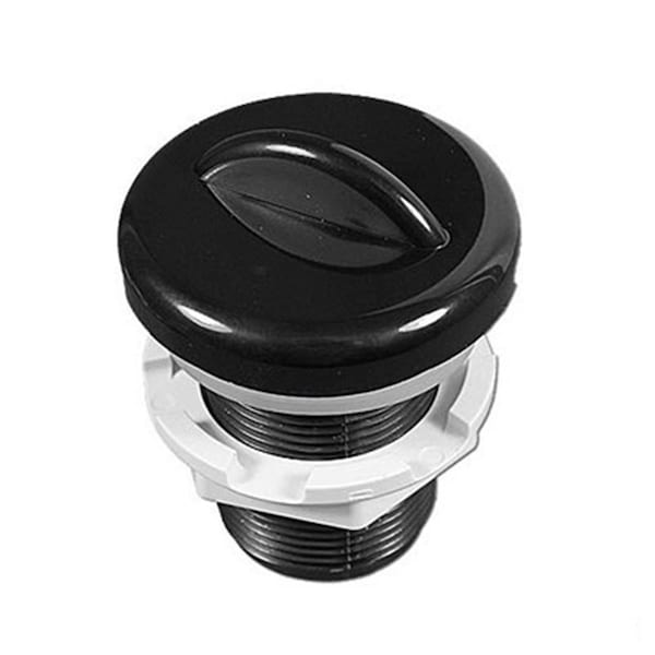 Balboa Water Group 1 in. Top Access Air Control, Black - 10-2100BLK