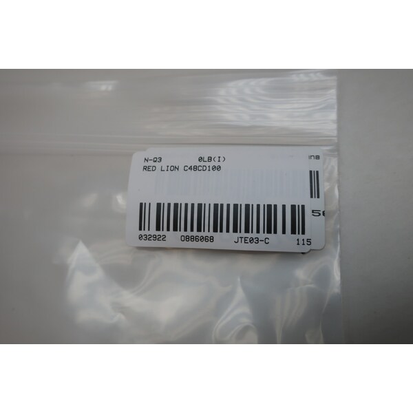 Montaje en panel digital Red Lion Contador de 85-250V-AC - C48CD100