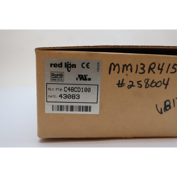 Montaje en panel digital Red Lion Contador de 85-250V-AC - C48CD100