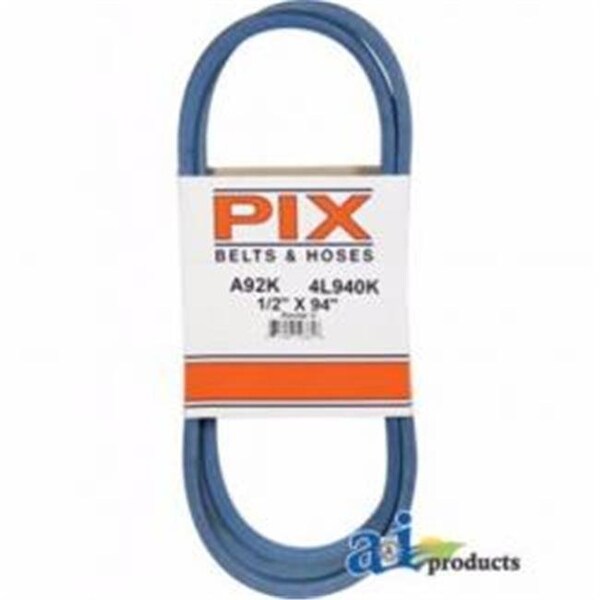 Pix Pix North 222650 0.5 x 94 in. Kevlar V-Belt for Farm & Lawn; Garden Equipment - 222650