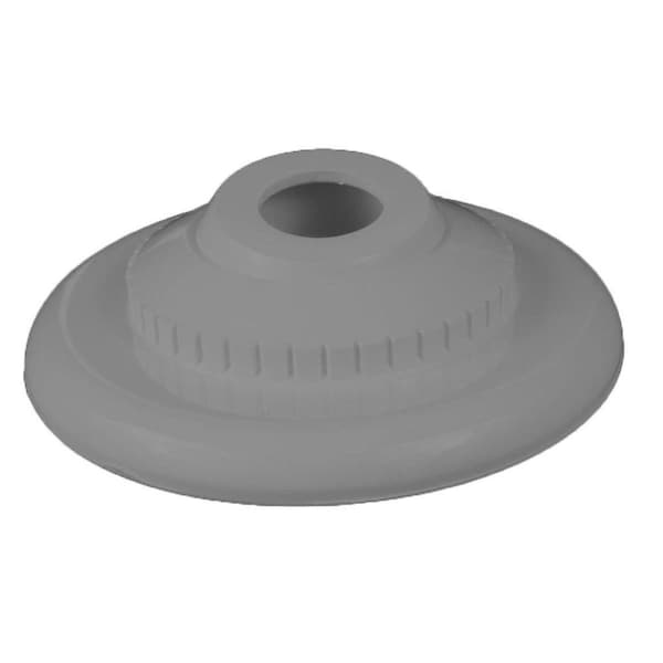 Active Athlete 0.75 x 1.5 in. Directional Flow Outlet Stream with Extension Flange, Gray - AC1688652