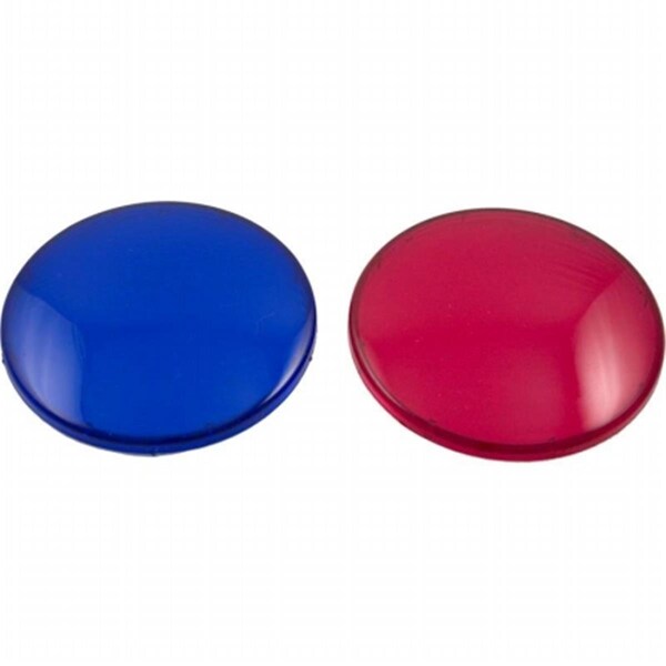 Gecko Alliance 630-0005 Light Lens Set Red And Blue - WW6300005B