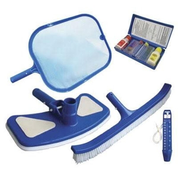 Kokido K694CBX-3W-SCP Vinyl Linear Pool Maintenance Kit - 5 Piece - K694CBX/3W/SCP