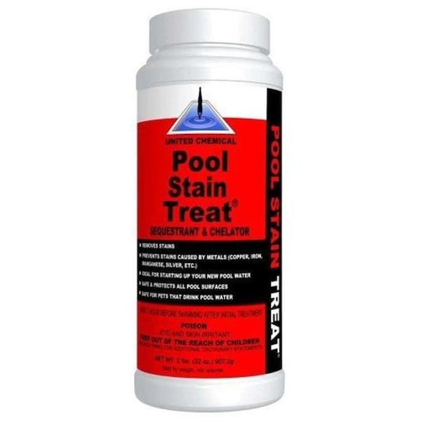 United Chemical United Chemical PSTC12EACH Pool Stain Treat; 2 lbs - PSTC12EACH