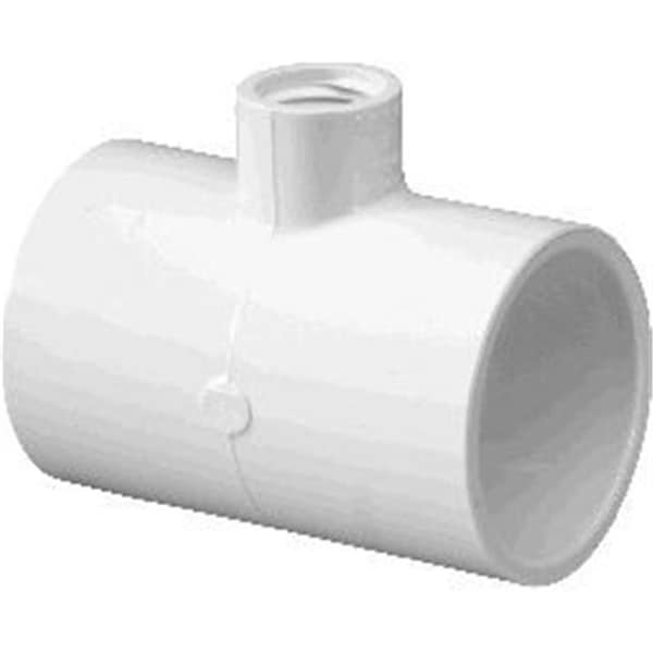 Westlake Pipe & Fittings Lasco Fittings PV402247 2 x 0.5 in. PVC Tee Socket Reducer Female Pipe Thread - PV402247